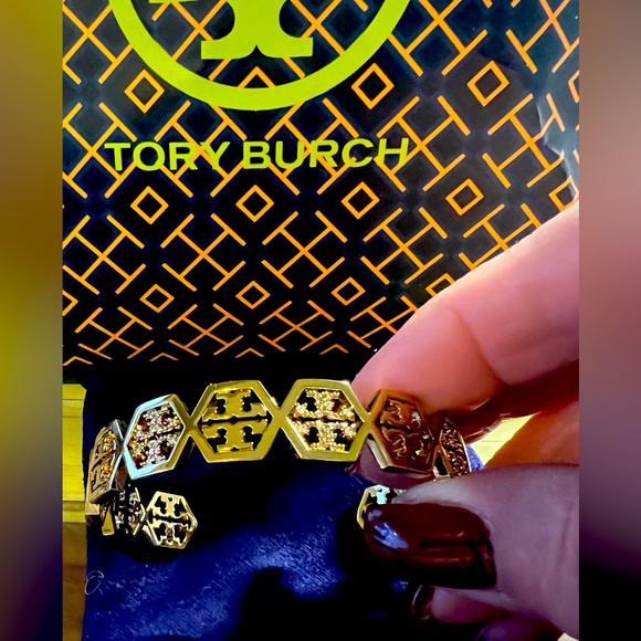 Tory Burch Jewelry Brand New Authentic Tory Burch Hexagon Cuff
